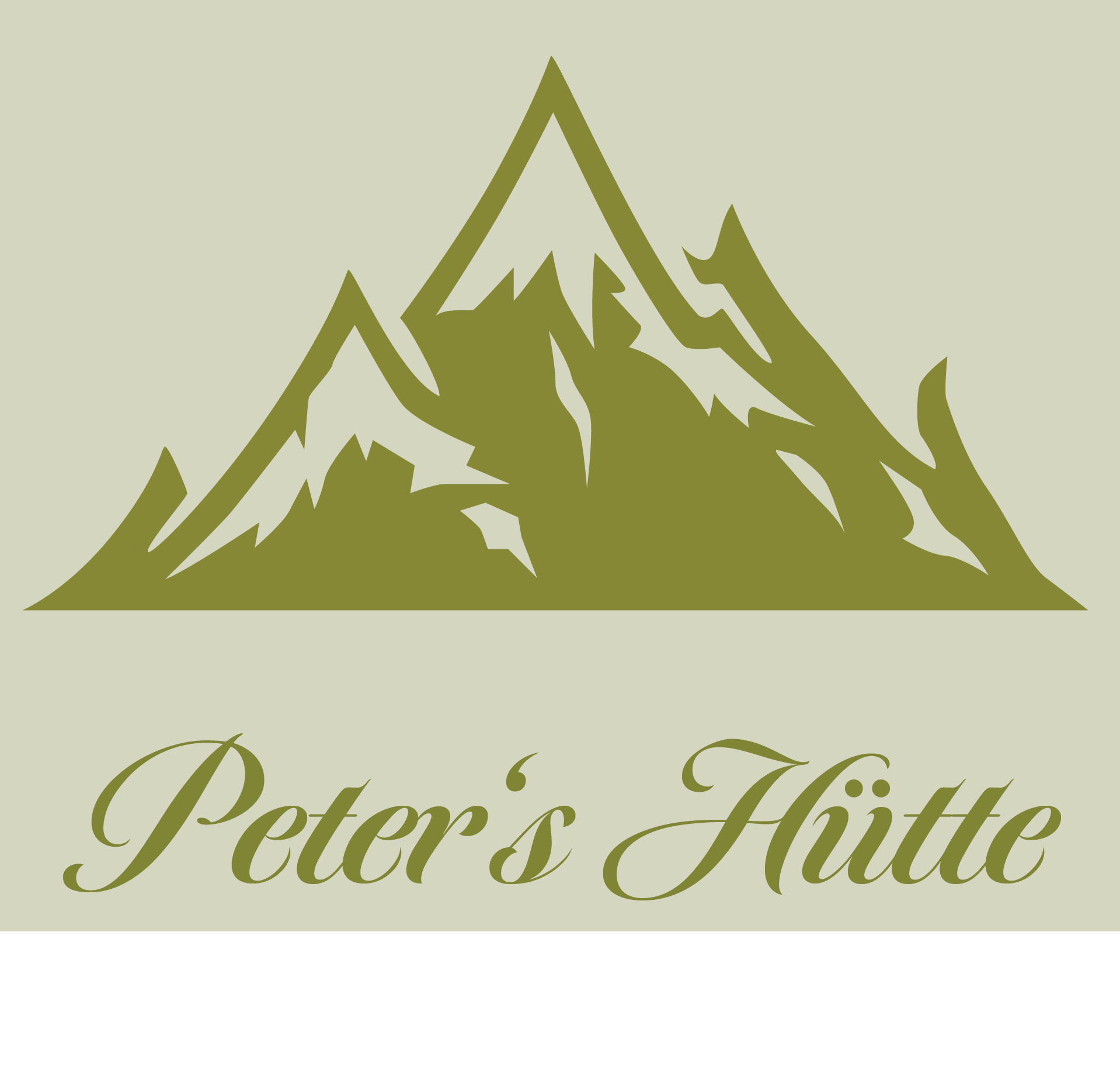 Logo Peter's Hütte