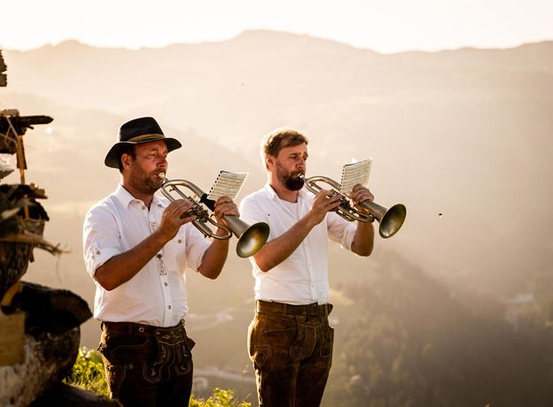 Sonnwendfeuer am Hahnenkopf
